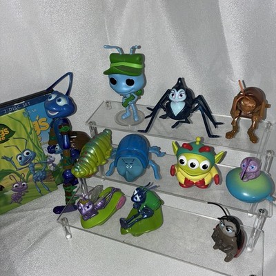 A Bug s Life Disney 1998 HUGE LOT RARE McDonalds Funko Book DVD Stickers 