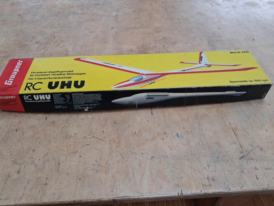 Schnellbaukasten RC UHU von Graupner Nr. 4232 angefangen - Bild 4 von 4