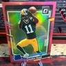 2023 Donruss Optic Jayden Reed Pink Prizm Rated Rookie RC #239 Packers