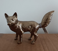 MARKS AND SPENCER M&S FOX GOLD OBJET ORNAMENT DECORATION BRAND NEW IN BOX