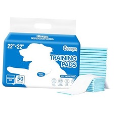 Best Value 22"x22" Dog Training Pads 50 Count Dog Pee Pads Super 22" x 22"