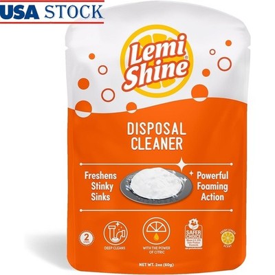 Citric Acid Garbage Disposal Cleaner Foaming Drain Odor Eliminator Eco Friendly