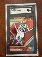 2020 Panini XR - Christian McCaffrey #41 Red /249