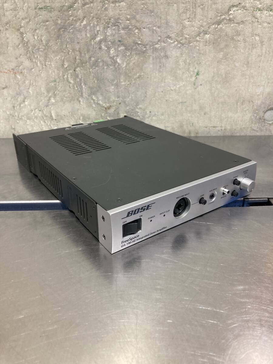 Bose FreeSpace IZA 190-HZ Integrated Zone Power Amplifier 100V