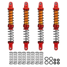RC Threaded Shock Absorber Oil Adjustable Damper Set with Springs for 1/10 RC...