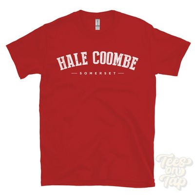 HALE COOMBE SOMERSET T-SHIRT winscombe & sandford winscombe england