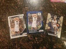 Brandon Ingram (2) Card Lot - Panini Optic Base/Blue, Panini Mosaic Base