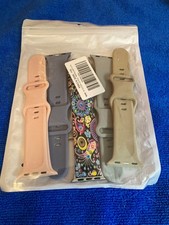 5 New Silicone Apple Sport Watch Bands