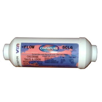 Omnipure SCL6 10-Micron Inline Water Filter 1/4 FPT