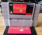 New ListingSuper Nintendo Final Fantasy II Game Cartridge Manual Lot SNES Tested Working