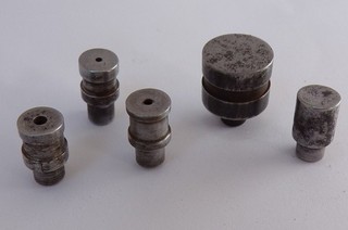 Lot #35 5 Vtg Watchmakers K&D Kendrick & Davis Staking Set STUMPS Watch Tools