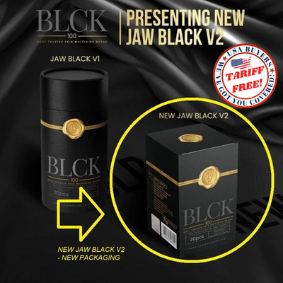 JAW BLACK Egg Crystal Skin V2 Clear Glowing Radiant 4X Bright Skin