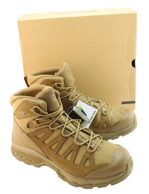 SALOMON Quest Prime Forces GTX Men's 15 Brown Waterproof Hiking Boots MSRP $230