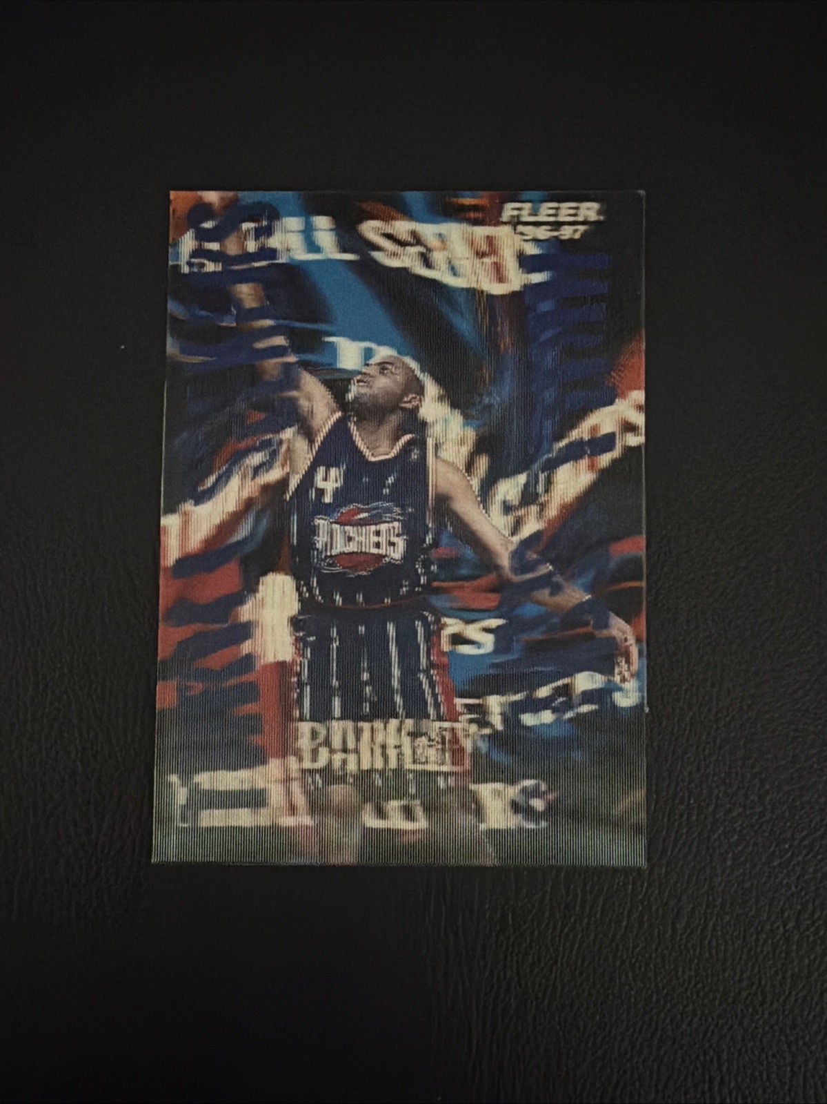 1996-97 Fleer Thrill Seekers Charles Barkley RARE SP SSP CASE HIT Rockets