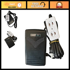Sewing Machine Foot Control Pedal with Cord 110/120V - Light  Motor Block