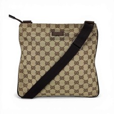 Borsa a tracolla Gucci GG Canvas beige originale KC897