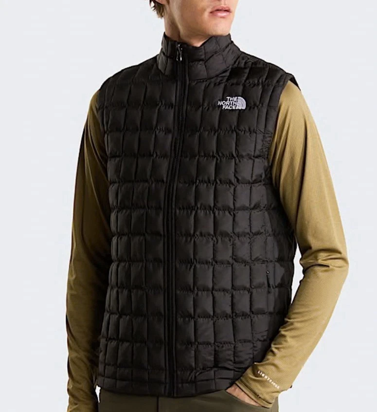 The North Face Thermoball Men's Puffer Insulated Vest, Size XL - Black