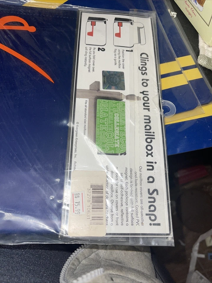 VIRGINA. Collegiate Themed Magnetic Mailbox Cover. Made by Evergreen. New! - Image 3 of 4