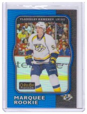 Vladislav Kamenev 2017-18 OPC Platinum Rookie Retro Blue Rainbow Card #R-97 /149