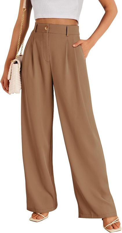 lillusory wide leg dress pants women's high waisted dressy trousers LILLUSORY Wide Leg Dress Pants Women's High Waisted Dressy Trousers