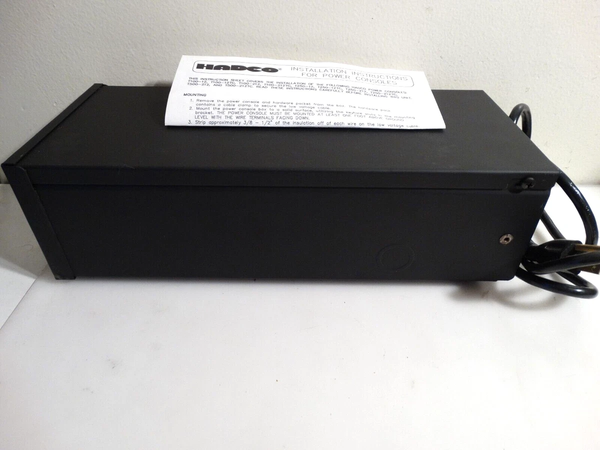 Hadco Landscape Lighting Transformer Shelly Lighting