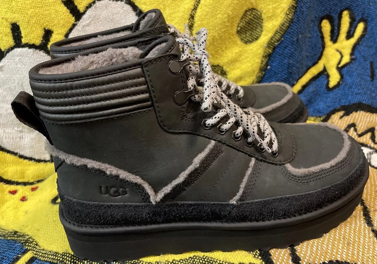Brand New Men’s White Mountaineering UGG Boots White Mountaineering x UGG FW22 Zip Boots, Trail Sneaker Shoes main image 2