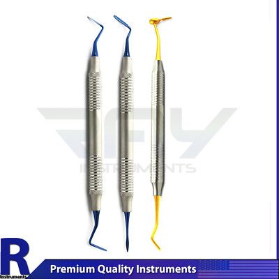 Periotomes PT-1 PT-2 Periodontal Implant Dental CIG6 Gold Composite Lab Tools