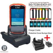 Battery Charging Cradle Adapter  Case Rugged Boot For Zebra TC51 TC56 TC52 TC57