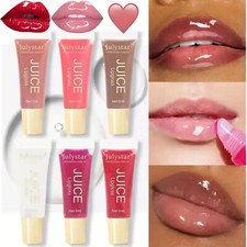 Lip Gloss Long Lasting Ultra Sensation Waterproof Hydrating Glazed Shine Makeup