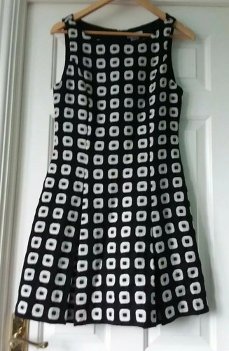 cream square fit and flare dress dress 
