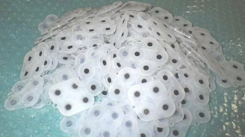x100 High quality Repair Rubber Pad " ABXY " for Super Famicom / SFC Controller