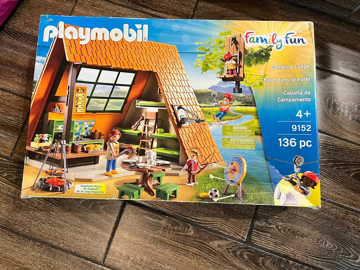 PLAYMOBIL Family Fun Camping Lodge Family Fun 9152