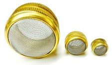 Ultrasonic Cleaner Baskets Set of 3 Cleaning Holder Brass Stainless Mesh