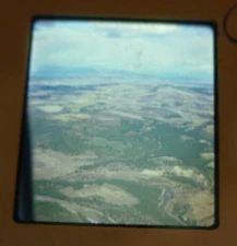 1981 Stereo realist slide Paper Just East Of Spokane Swinging South East Of Town