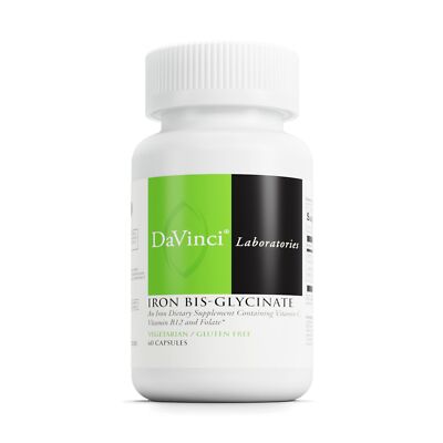 Gentle Iron Vitamin Supplement with Folate B12 and C 60 Capsules 2 Month Supply