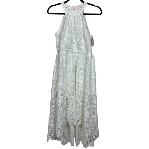 New Z Supply Balos Chambray Midi Dress Light Blue Sz L boho | eBay