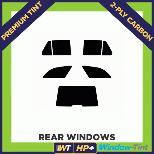 For Mercedes C-Class Estate 96-00 Carbon Pre Cut Window Tint 20% Dark 2-ply HP+ - Picture 2 of 10