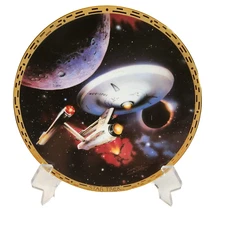 Vtg Star Trek USS Enterprise NCC-1701 Collectors Plate