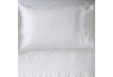 Rachel Ashwell Couture Embroidered White Hem ...