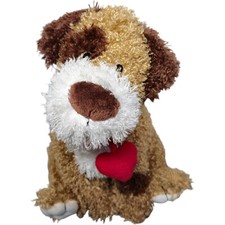 2009 Hallmark Buddy Talking Plush Animated Puppy Dog Heart 11 Inch Works