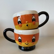 johanna parker candy corn mug set  SALE!!