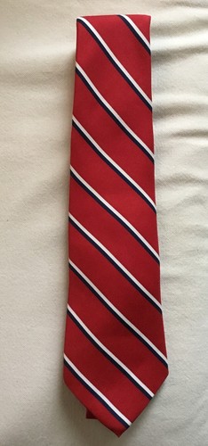 Vineyard Vines Youth Red Striped Tie