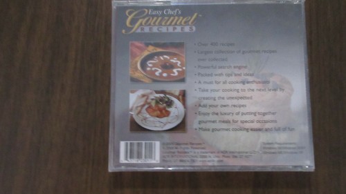 Easy Chef's Gourmet Recies PC Windows 98/ME/2000/XP New - 第 2/2 張圖片