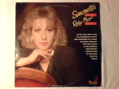 SIMONETTA With the Roby Marr voices lp UMBERTO BINDI BRUNO MARTINO MATIA BAZAR