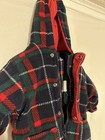 Vintage Rothschild BabyFleece Fuzzy Plaid Snow Suit Coat 6-9 Month — photo 3