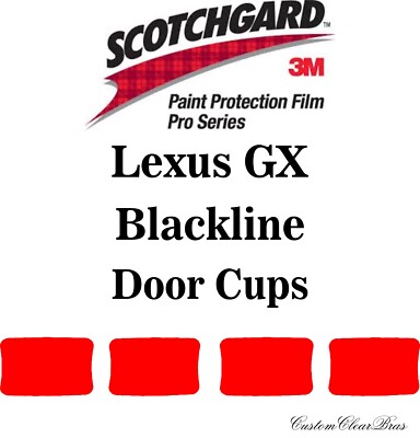 3M Scotchgard Paint Protection Film Pro Series 2022 2023 Lexus GX Blackline