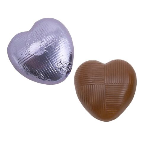 Milk Chocolate Foil Wrapped Hearts (x82 Hearts) - Picture 24 of 46