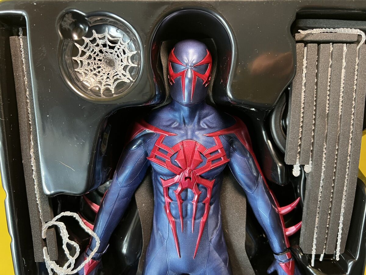 Marvel's Spider-Man 2 VGM56 Spider-Man (Black Suit) 1/6th Scale Collectible  Figure