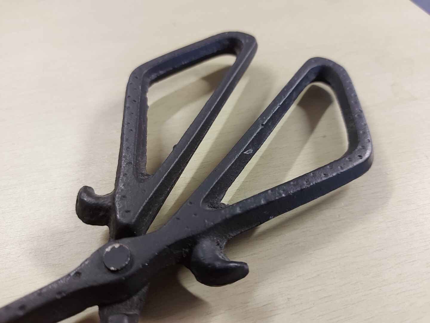 Black Cast Iron Log/Coal Tongs, Length 14 Inches, CG T12 eBay