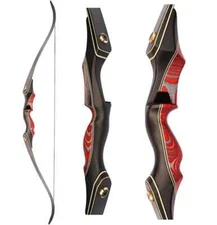 PMZ 60" Takedown Recurve Bow 30lbs for Hunting  Practice Right Hand